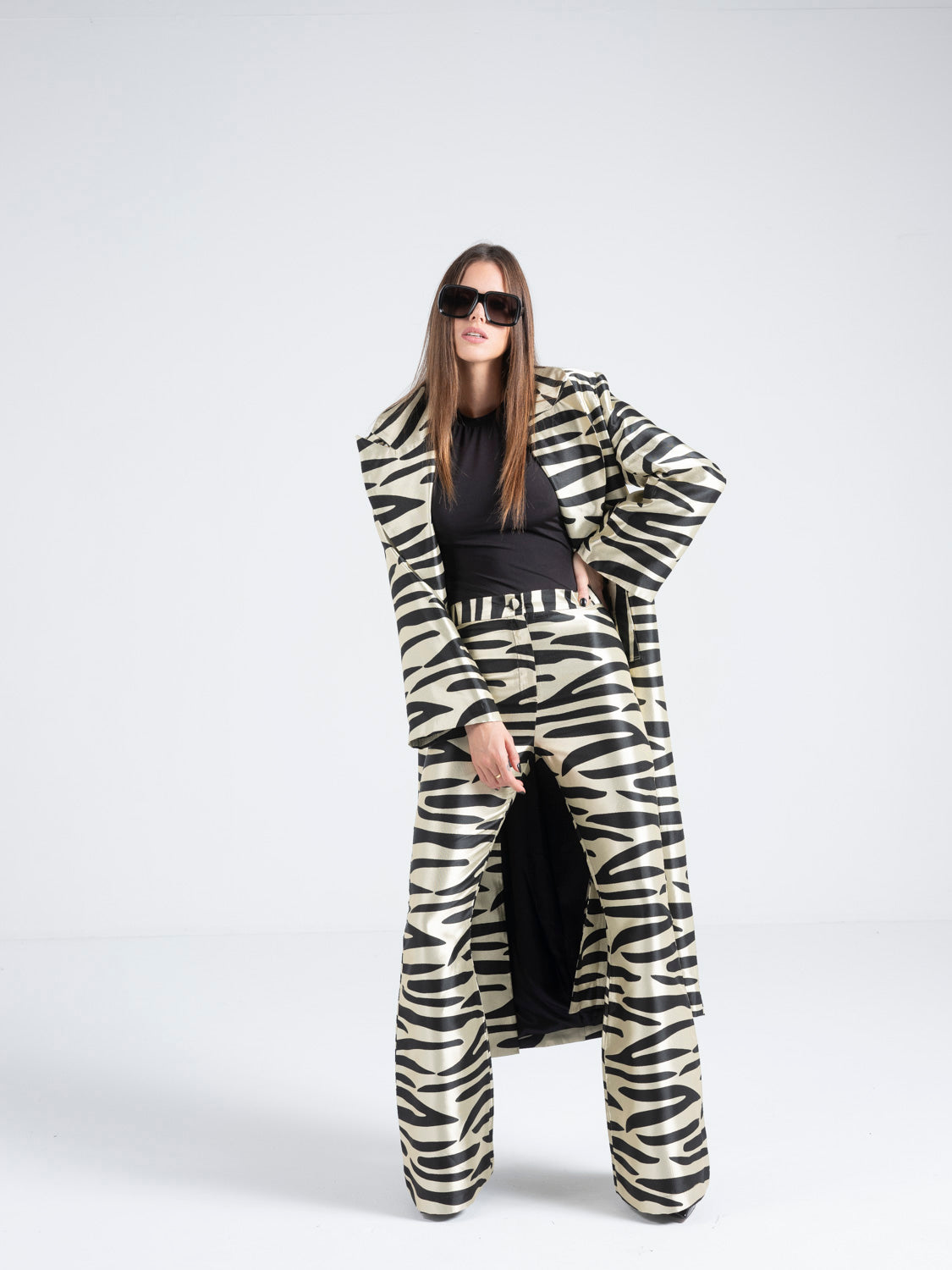 Coat Abbott Zebra