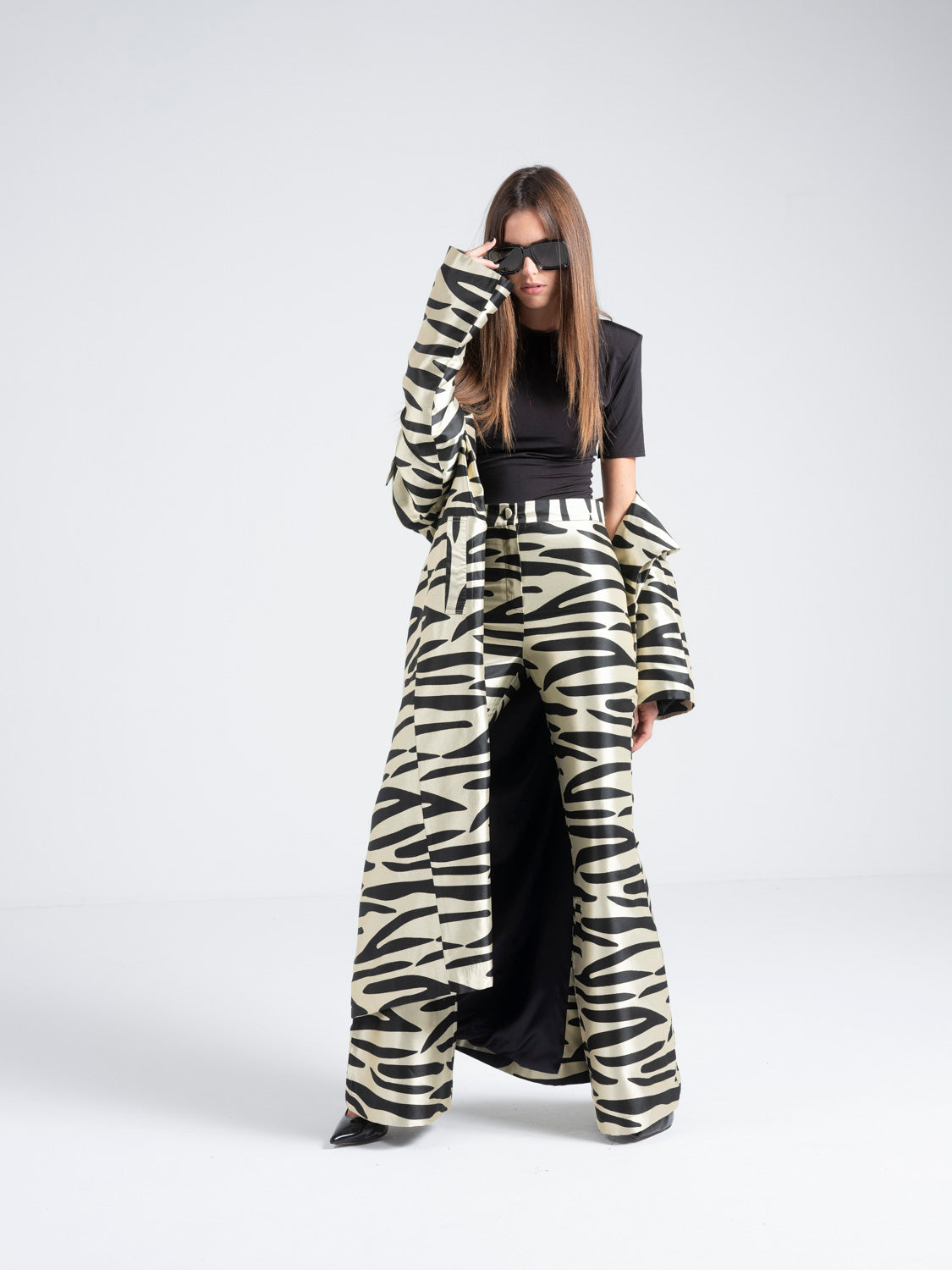 Coat Abbott Zebra