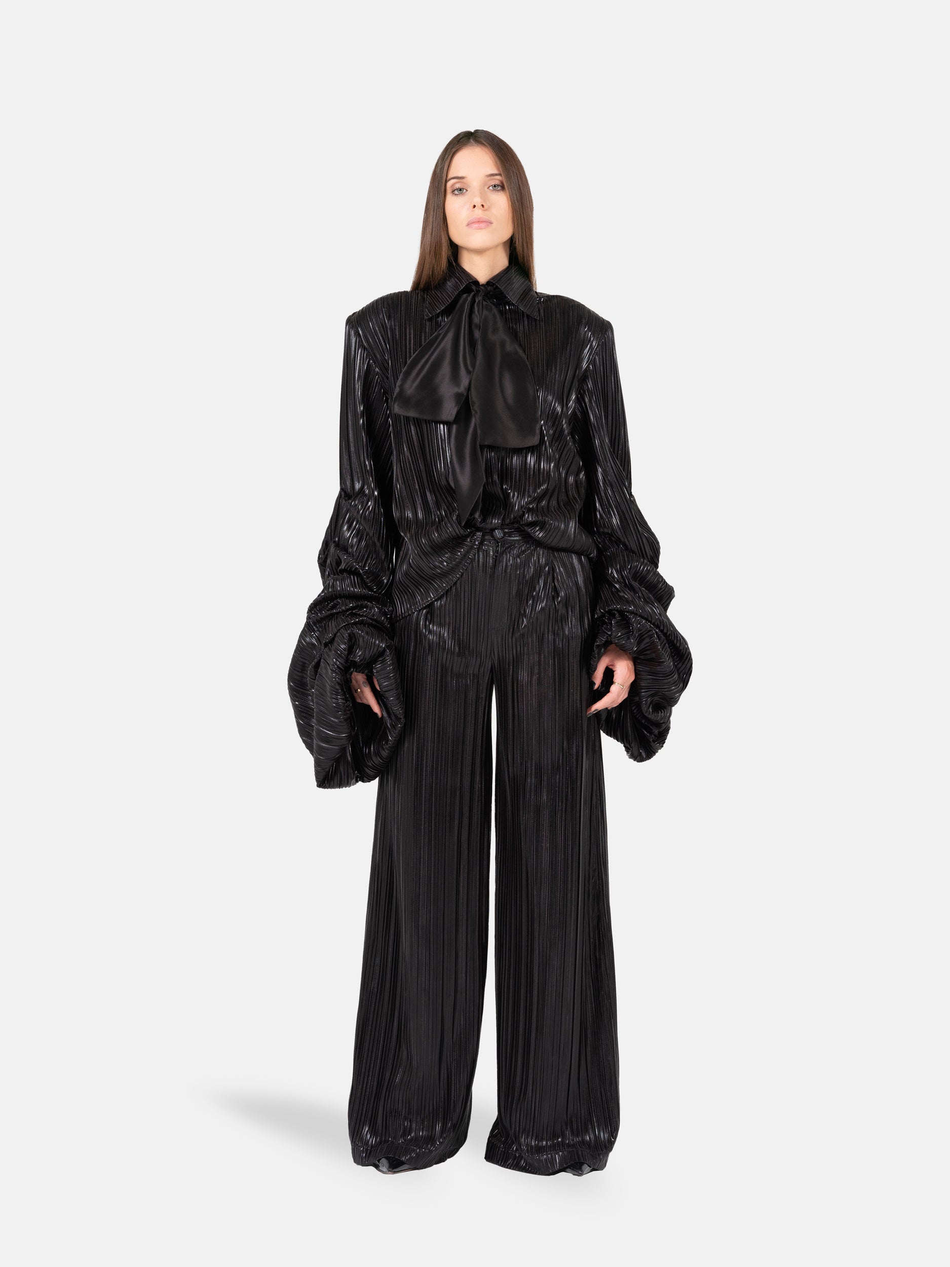 Blouse Lavallière Downtown Noir