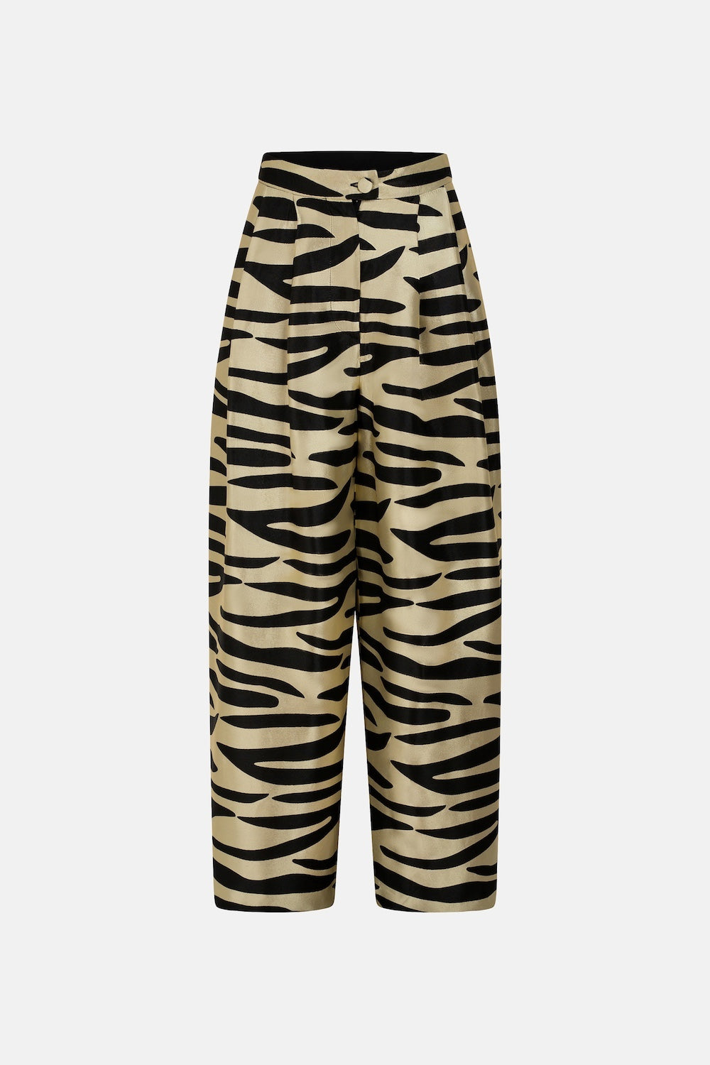 Pantalon à pince Shy à imprimé zébré