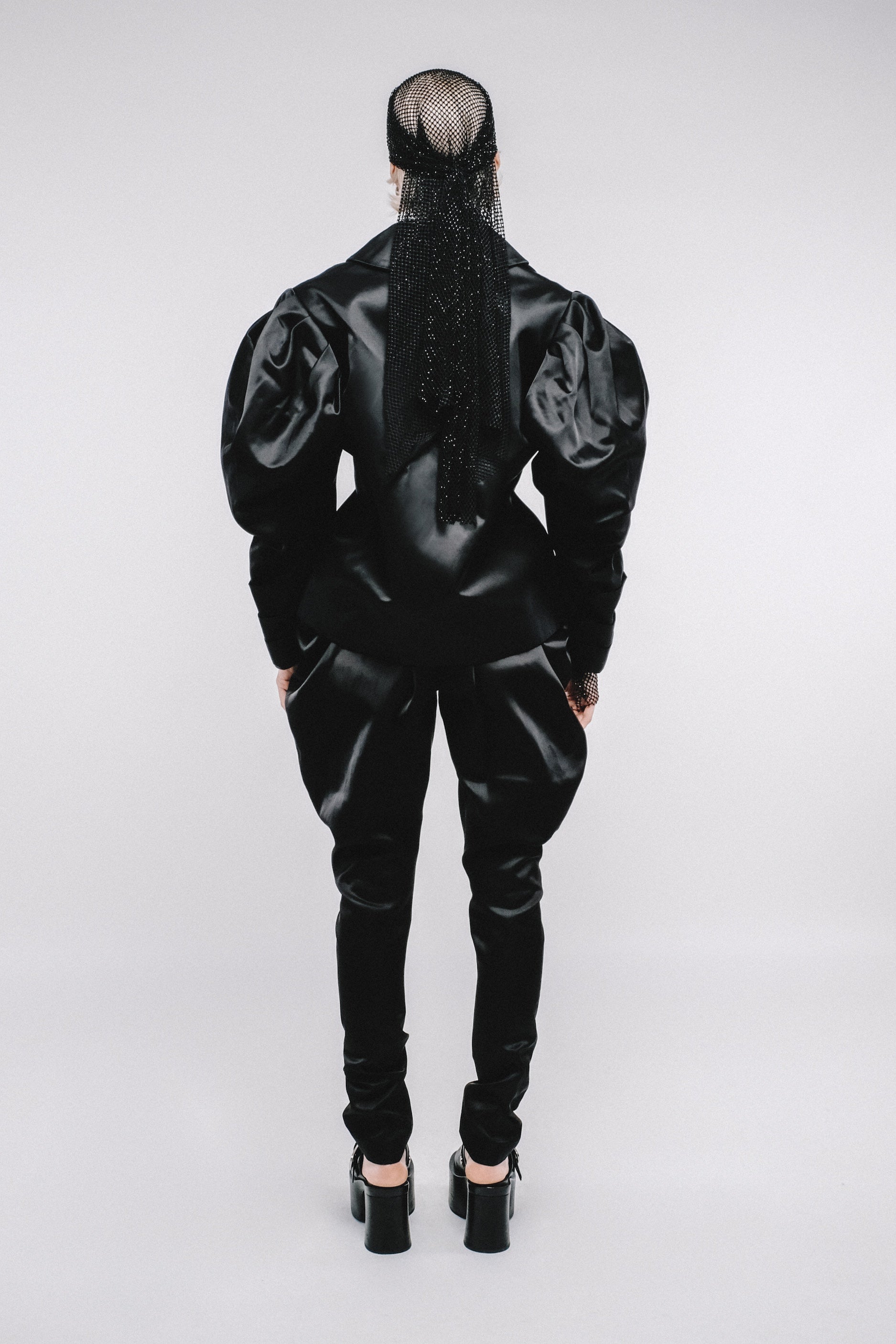 Draped Pants Beverly Black