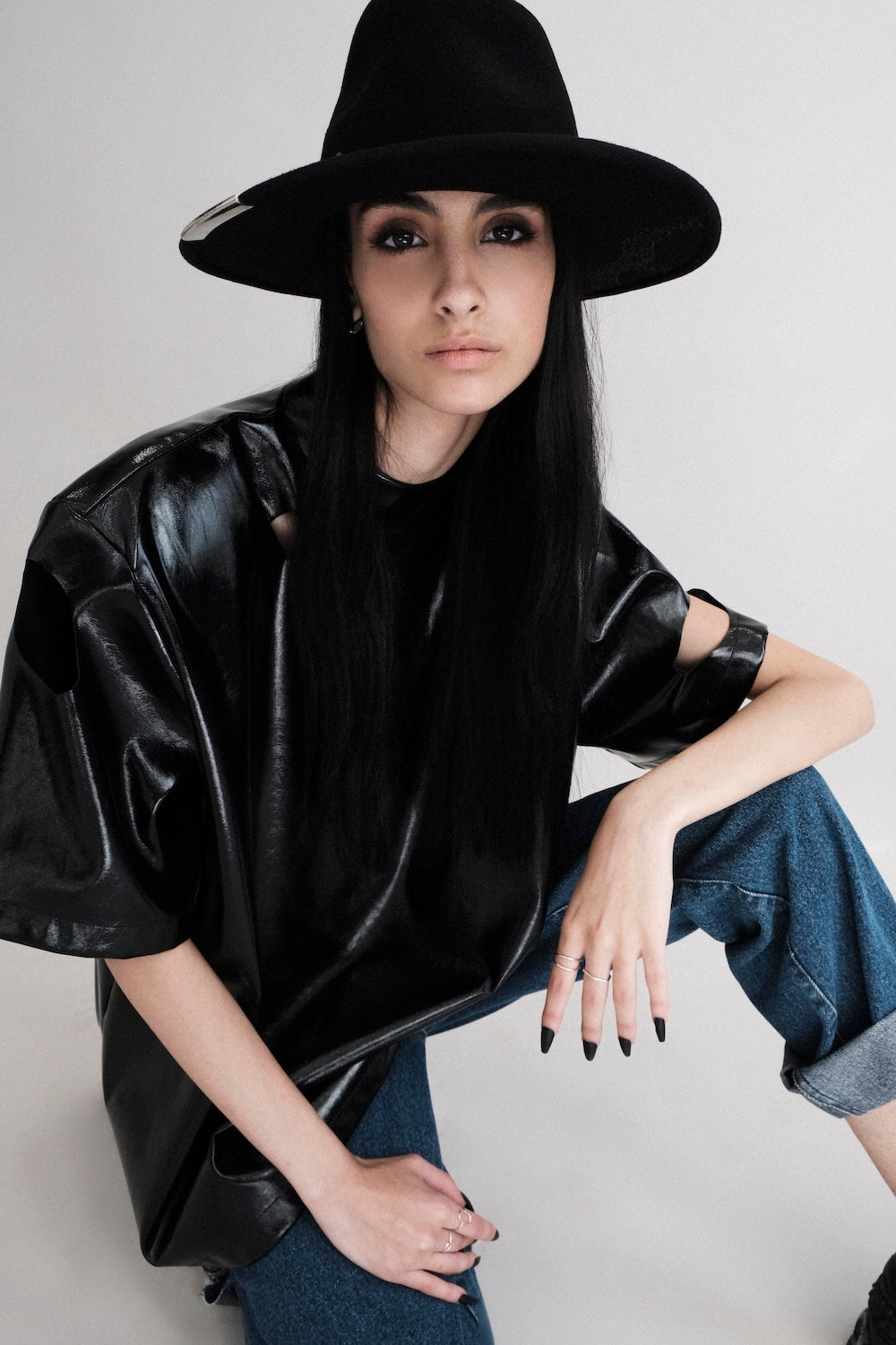 Asymmetrical Jeans Silverlake Blue