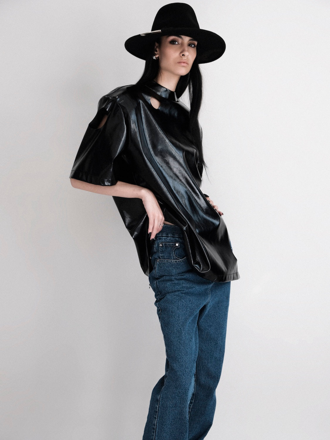 Asymmetrical Jeans Silverlake Blue