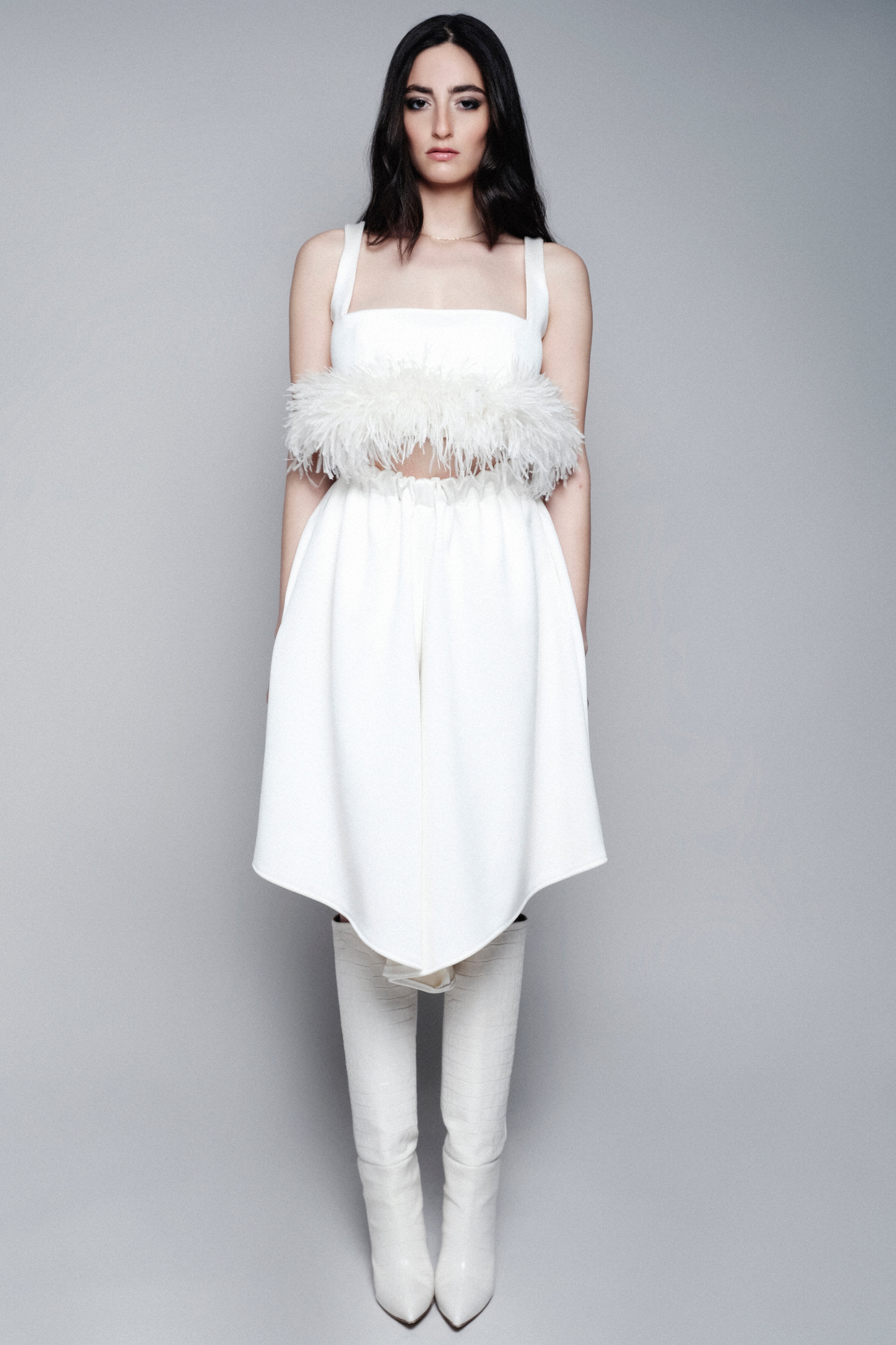 Culotte skirt Vine ecru