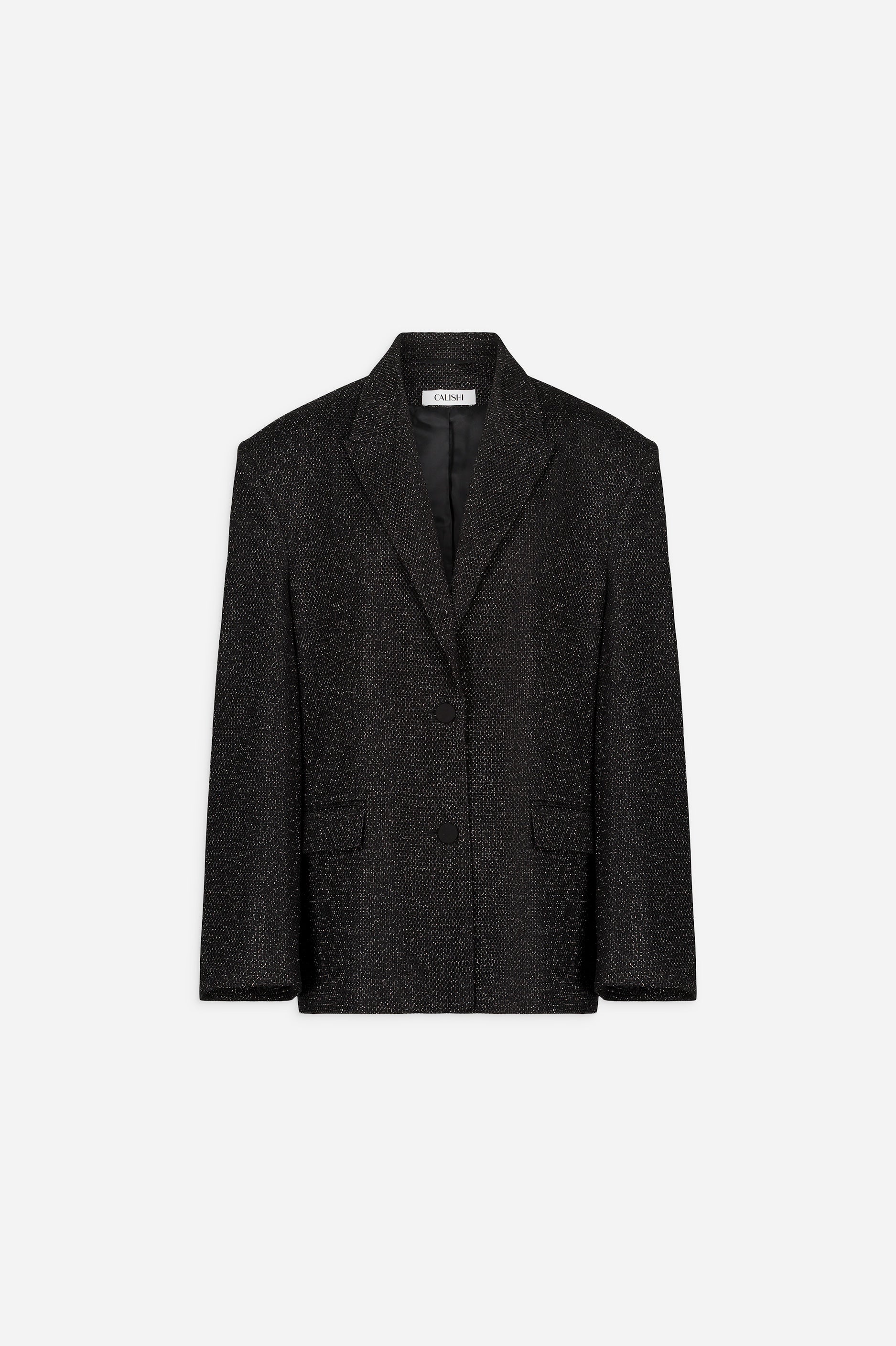 Blazer résille oversize TUJUNJA noir